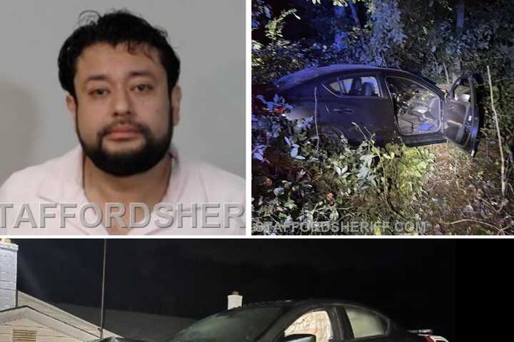 100+ MPH Drunk Driver Spun Into Woods After PIT Maneuver In Virginia Chase (PHOTOS)