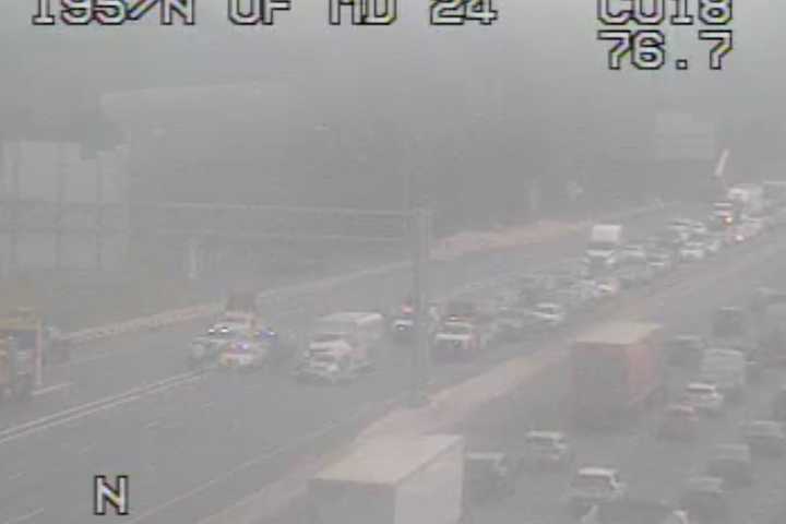 I-95 Shut Down In Maryland After Multi-Vehicle Crash: Major Delays Expected (DEVELOPING)