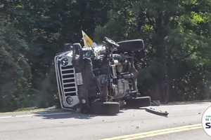 Vehicle Flips In Route 202 Crash In NY
