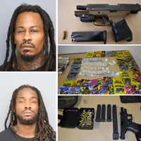 DC Man, Maryland Felon Busted With Guns, Drugs Outside Businesses: Sheriff