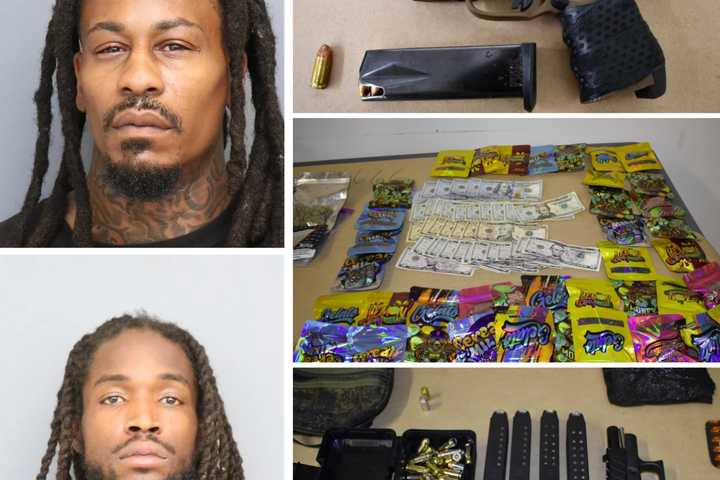 DC Man, Maryland Felon Busted With Guns, Drugs Outside Businesses: Sheriff