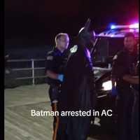 Viral Video Shows Batman Arrested In Atlantic City For Pepper Spraying Victim, Police Say