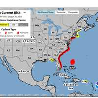 Hurricane Erin Turns North With Dangerous Surf, Rip Current Alerts Issued Throughout East Coast