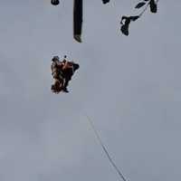 <p>The hiker was hoisted to safety by a Maryland State Police helicopter.
  
</p>