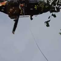 <p>The hiker was hoisted to safety by a Maryland State Police helicopter.
  
</p>