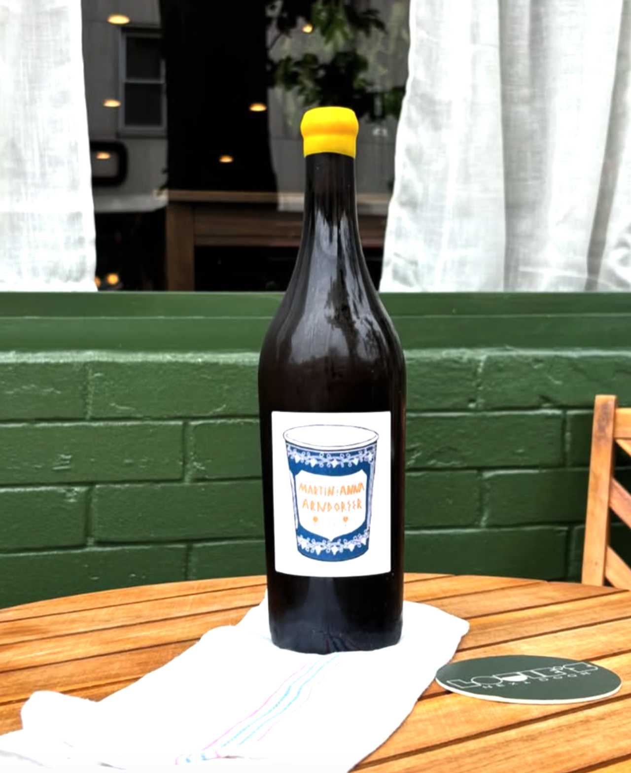 Louie's Next Door in Nyack, which serves wines such as the Arndorfer "Gerne" Skin-Fermented White 2023 pictured above, has been named among the best 50 new restaurants in the US by Wine Enthusiast. Louie's Next Door in Nyack, which serves wines such as the Arndorfer "Gerne" Skin-Fermented White 2023 pictured above, has been named among the best 50 new restaurants in the US by Wine Enthusiast.