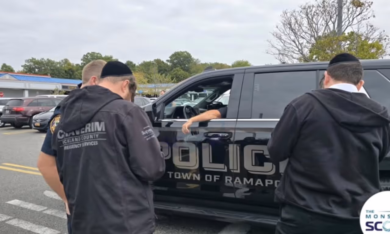 The incident happened at the Walmart plaza in Airmont off Route 59. The incident happened at the Walmart plaza in Airmont off Route 59.