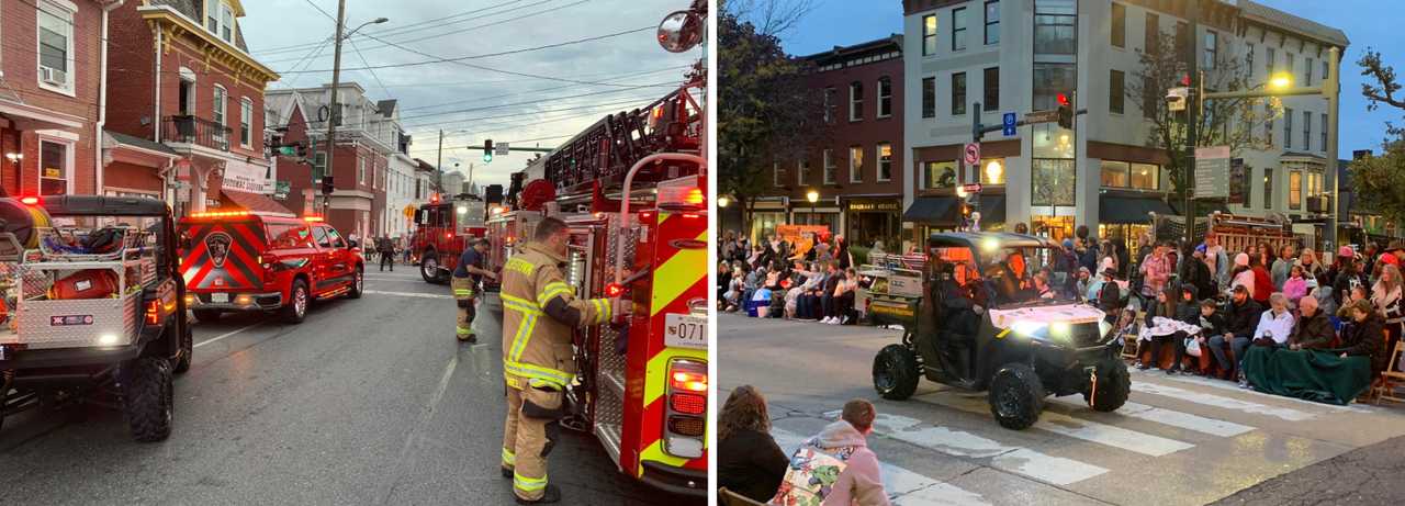 The Hagerstown Fire Department was still represented at the parade. The Hagerstown Fire Department was still represented at the parade.