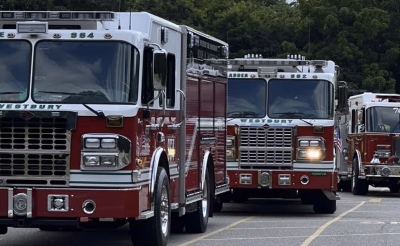 Westbury Fire Department engines Westbury Fire Department engines