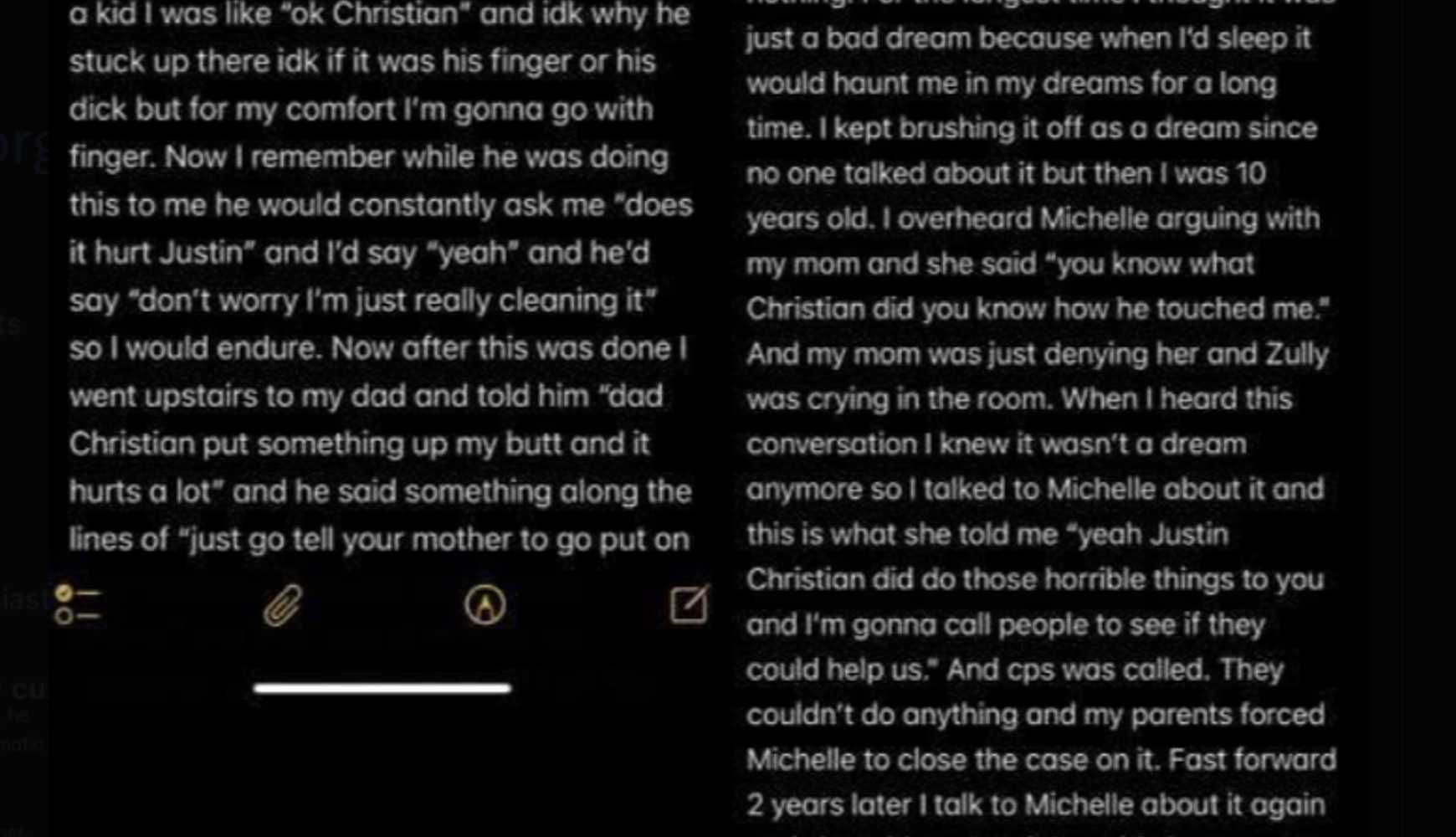 J.T. statement shared on X (formerly twitter)
 
J.T. statement shared on X (formerly twitter)