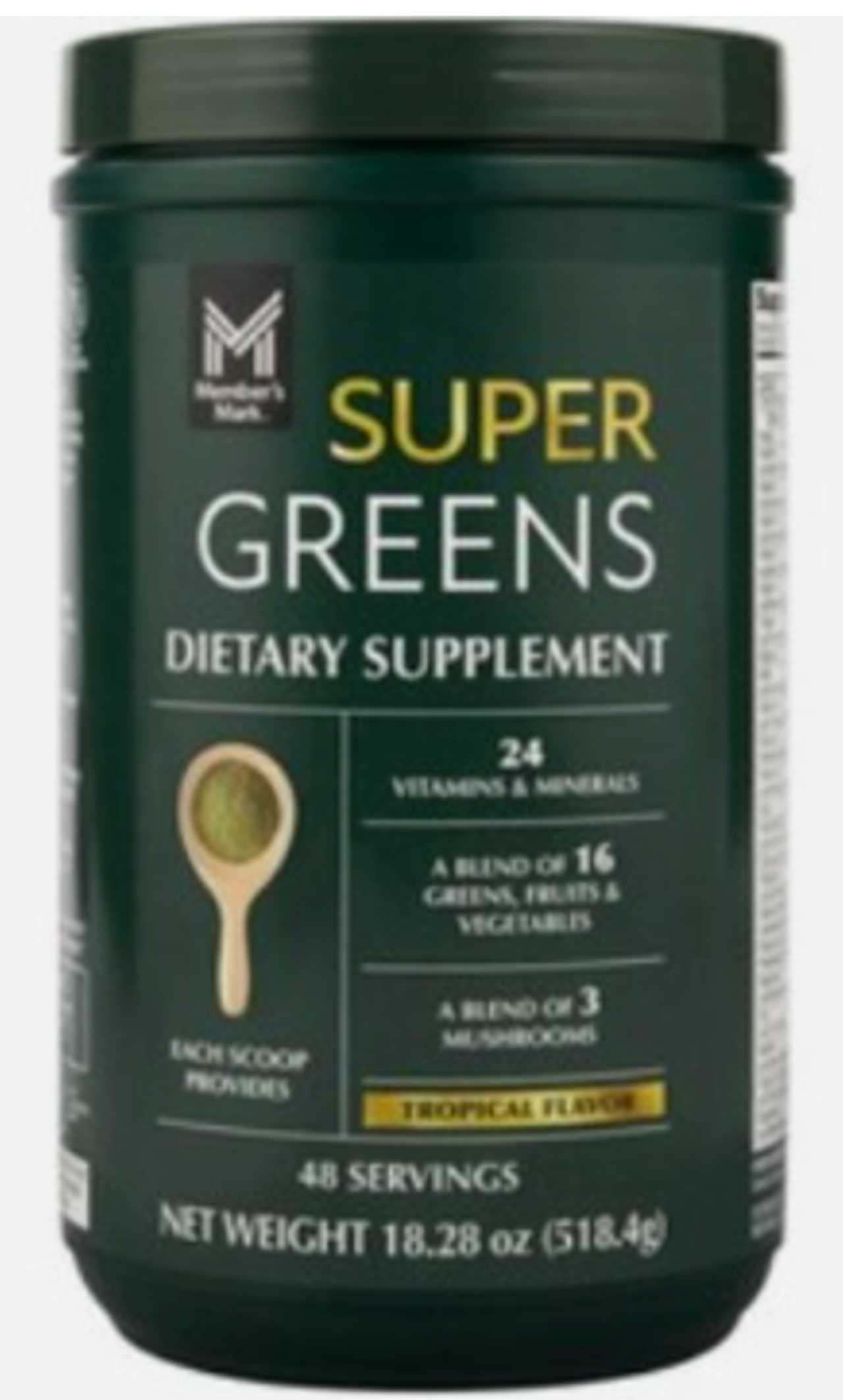 Member’s Mark Super Greens dietary supplement powder has been recalled