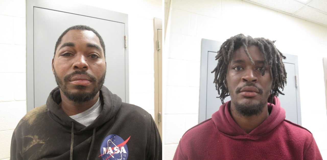 Gerald Antoine Cooper (left) and Damien Tubois Gentry`