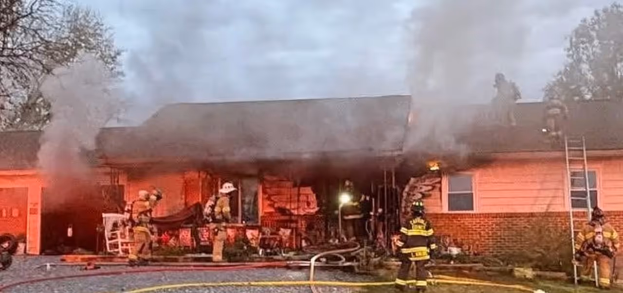 The Taneytown fire. The Taneytown fire.