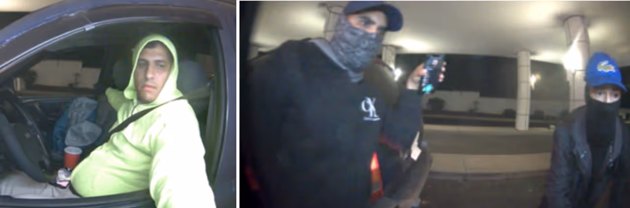 The wanted suspects in Fairfax County.