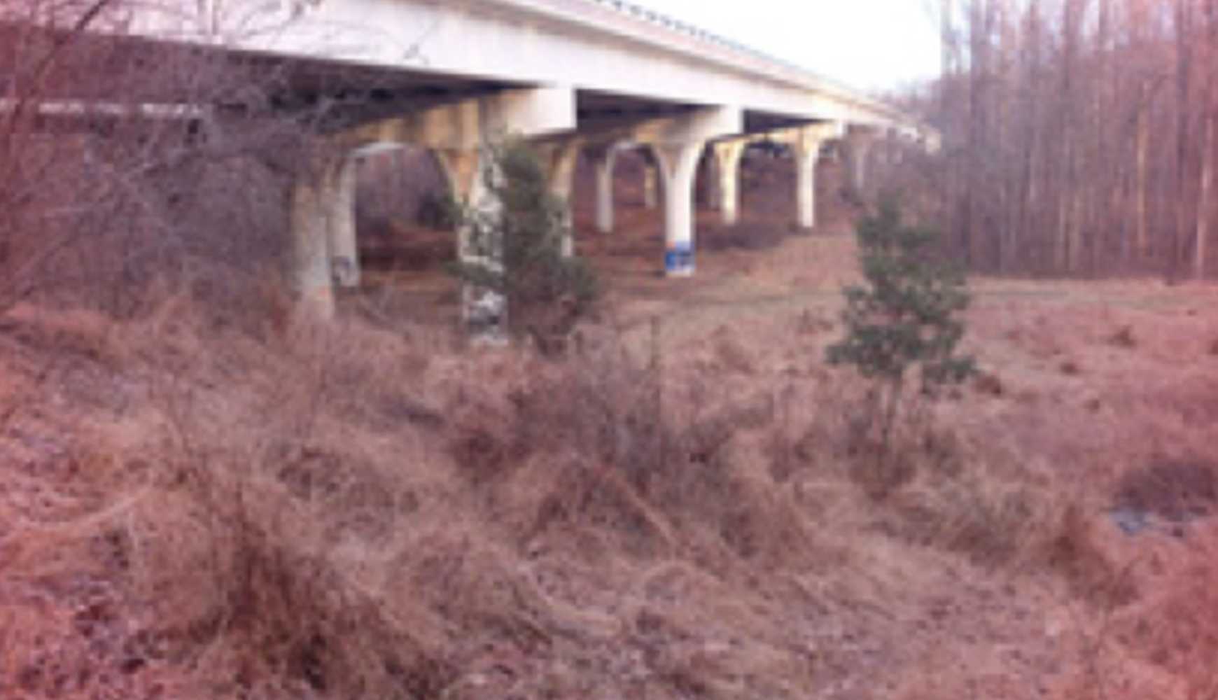 
The bridge where the body was found.
