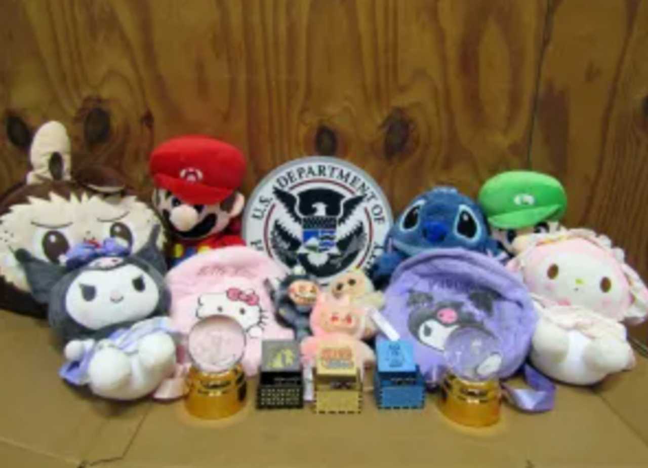 CBP officers intercepted over 17,000 pieces of counterfeit children's toys in Norfolk, Va. CBP officers intercepted over 17,000 pieces of counterfeit children's toys in Norfolk, Va.