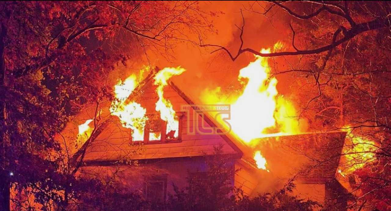 A two-alarm fire in Lakewood