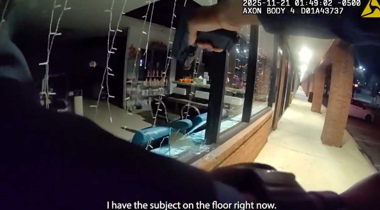 The bust in Jessup was caught on camera.