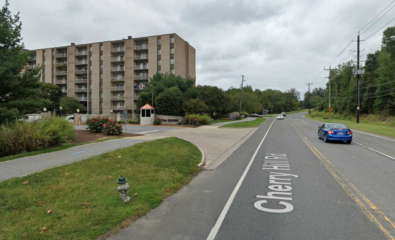 The 9300 block of Cherry Hill Road in College Park.