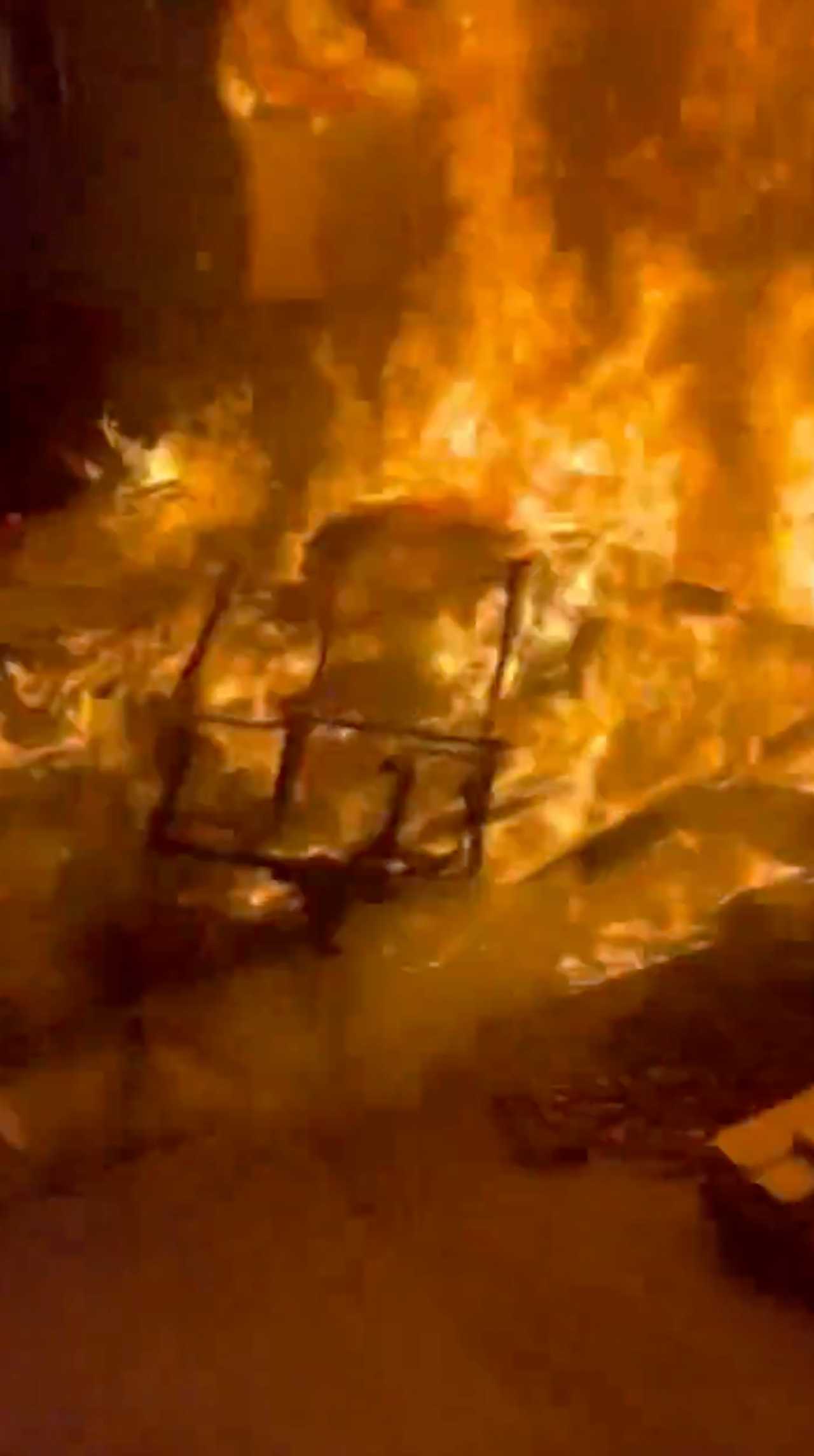 The Fairfax County fire.
  
