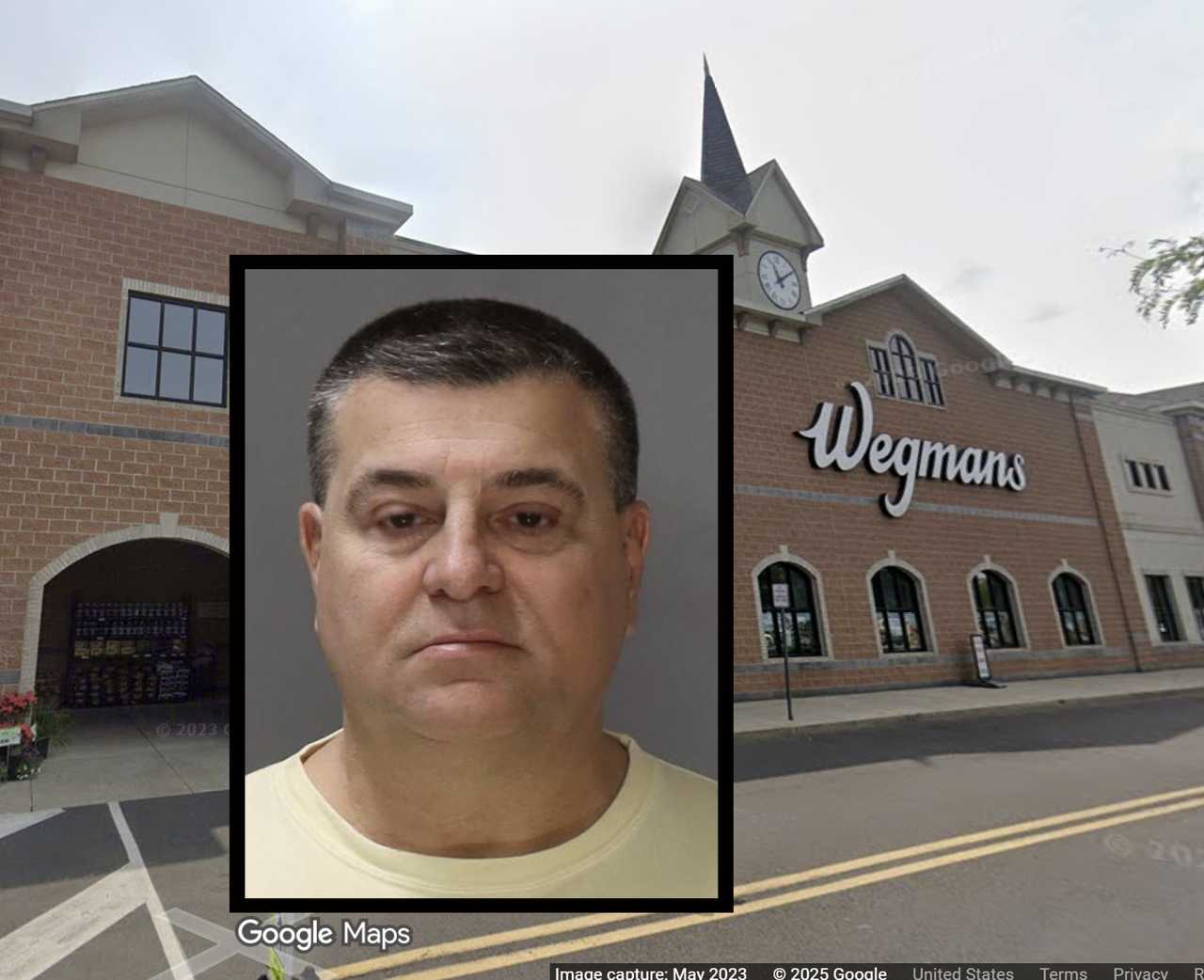 Walter Bass is charged after a Wegmans parking dispute ended with a punch to a woman’s face, police say. 