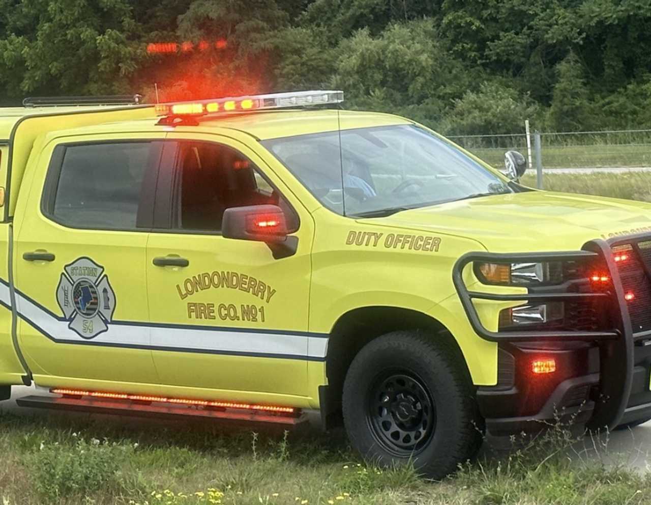 A Londonderry Fire Company vehicle, 2022 Chevy 1500/ 911 Rapid Response Duty Vehicle. A Londonderry Fire Company vehicle, 2022 Chevy 1500/ 911 Rapid Response Duty Vehicle.