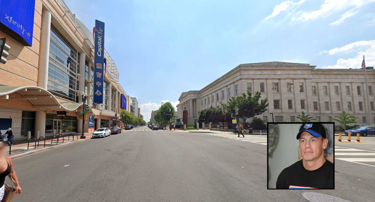 Some of DC's busiest roads will be shut down, and pedestrians are expected to flood the area for John Cena's final match. Some of DC's busiest roads will be shut down, and pedestrians are expected to flood the area for John Cena's final match.