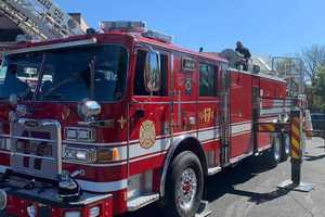 Residential Fire Closes Road In Hatfield Township (DEVELOPING)