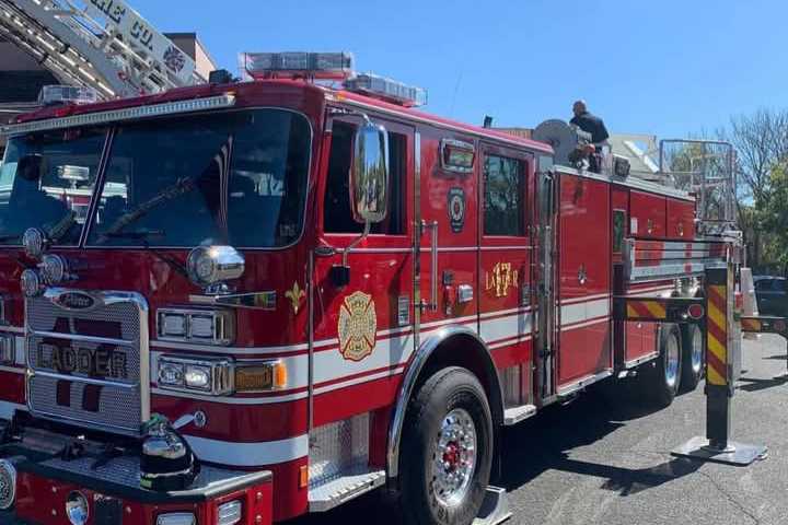 Residential Fire Closes Road In Hatfield Township (DEVELOPING)