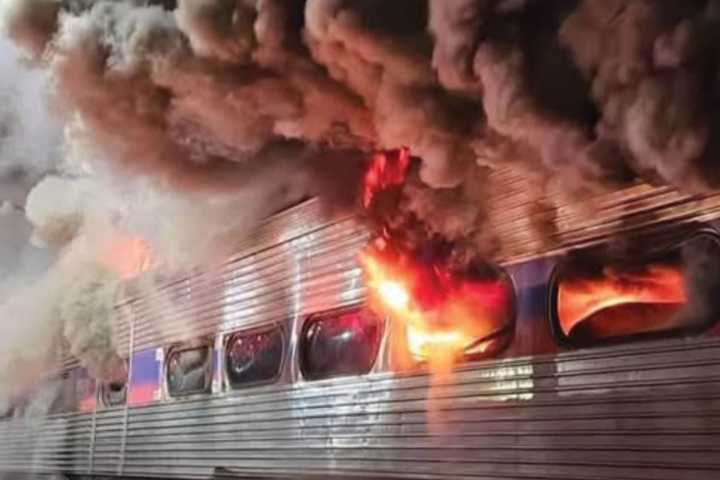 Amtrak Fire Forces Evacuation Of 350 Passengers On SEPTA’s Newark Line In Delaware County