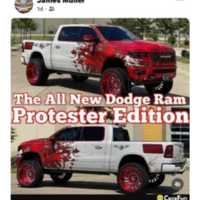 Bloodied 'Protester Edition' Truck Post Sparks Backlash Against PA Sheriff