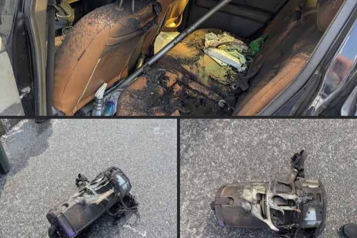 Lithium-Ion Battery Explosion Sparks Car Fire In Cumberland County: Fire Officials