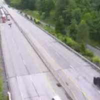 WATCH: Multi-Vehicle Crash On I-83 Spills 1,000 Pounds Of Frozen Hotdogs, Closes Lanes: PennDOT