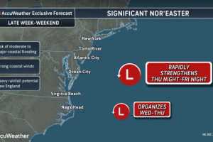 Nor'easter Threat Grows: Here's Where Heaviest Rain Could Hit