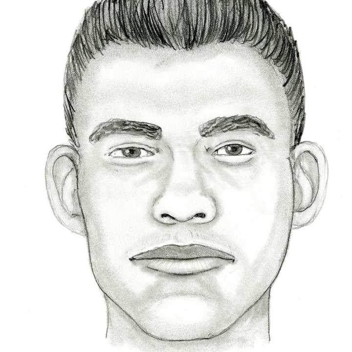 A sketch of the suspect.