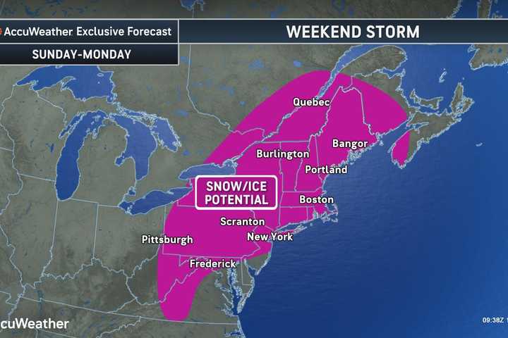 Here's Latest Predicted Path For New Winter Storm As Weather Pattern Shifts