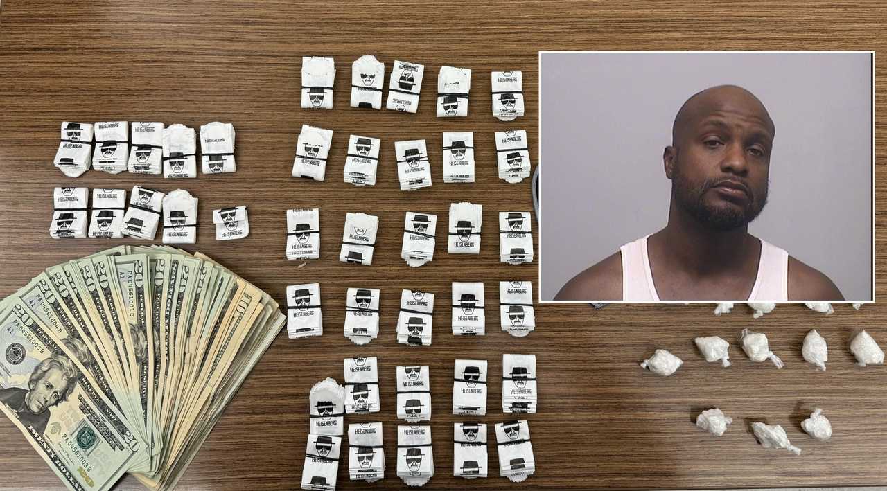 CT PD Officers Find 'Breaking Bad'Themed Packages Of Heroin, Crack