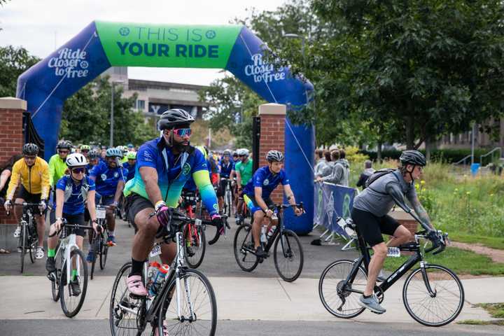 Nearly 2,000 Cyclists Join Closer To Free Ride For Cancer Care