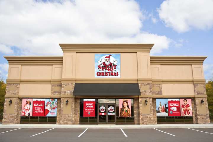 Spirit Halloween Opening 10 Spirit Christmas Stores, Including 1 In Region