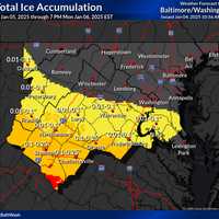 <p>The estimated ice accumulation totals.
  
</p>