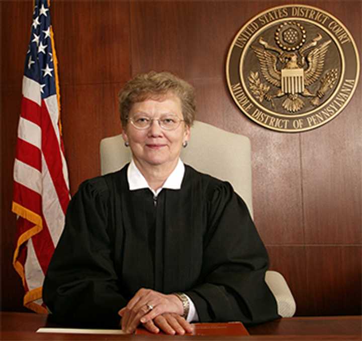 United States District Court Judge Sylvia Rambo