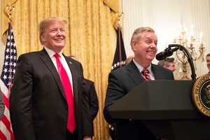 Trump Reveals Details Of Call With Lindsey Graham Hours Before Senator's Sudden Death