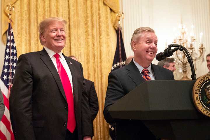 Trump Reveals Details Of Call With Lindsey Graham Hours Before Senator's Sudden Death