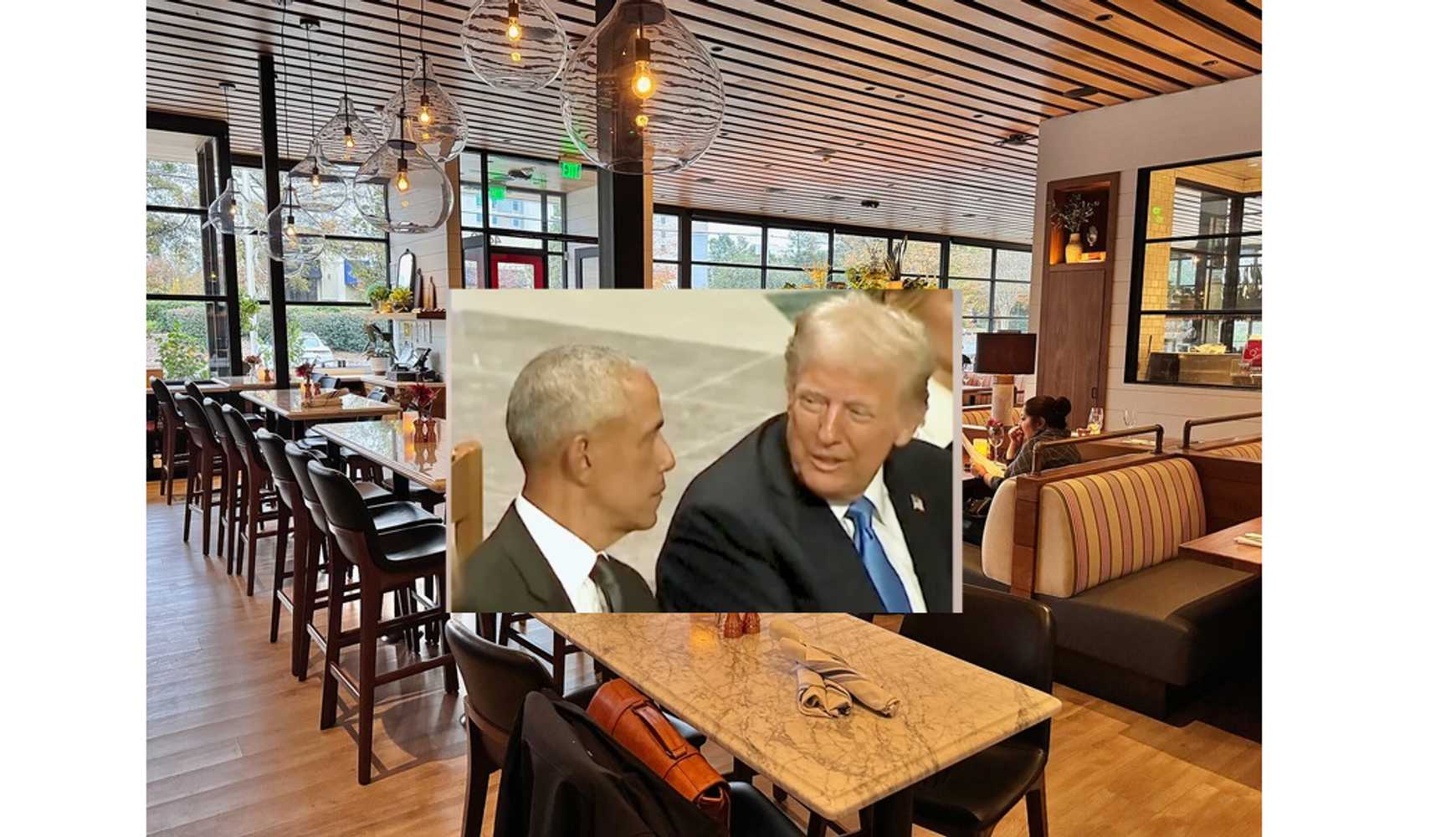
Cheesecake Factory has become a talking point in a dispute over White House decor between former President Barack Obama and President Donald Trump.
