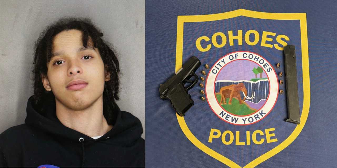 18YearOld Car Prowler Busted With Loaded Gun In Cohoes, Police Say