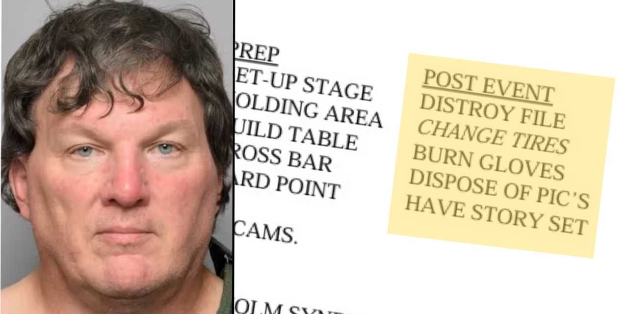 'More Playtime' Rex Heuermann Used 'Planning Document' To Guide Gilgo