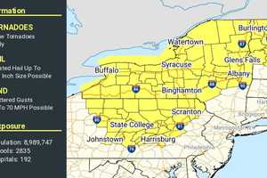 Tornado Watch Issued For Capital Region As Beryl's Remnants Threaten Severe Storms In Northeast