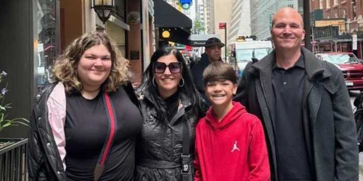 Hempstead Councilman Christopher Carini  (pictured with family) died Sunday, July 14, while on vacation in Florida.