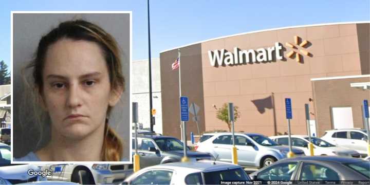 Contessa Vayo, age 34, is accused of threatening bystanders with a knife outside a&nbsp;Putnam Walmart store on Friday, July 19.