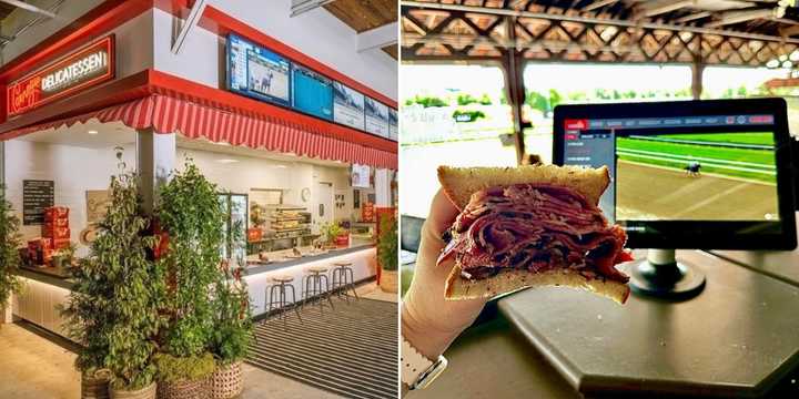 Carnegie Deli at&nbsp;Saratoga Race Course.